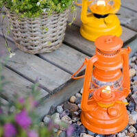 Feuerhand Hurricane 276 stormlygte, pastel orange