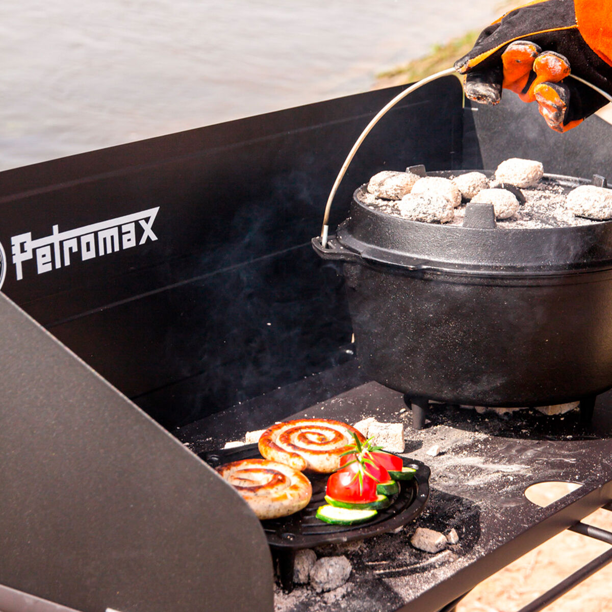 Petromax Campingbord til gryder, 90 cm
