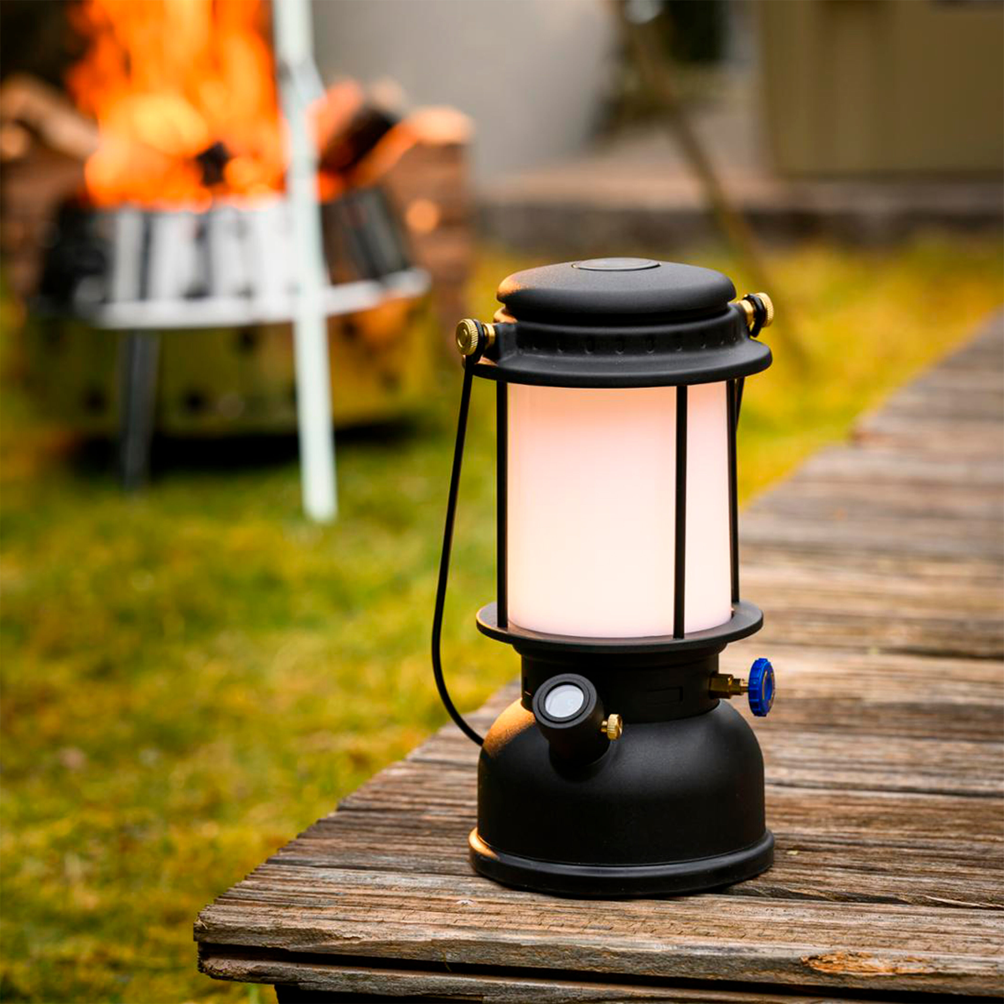 Petromax LM500 LED-lanterne, sort
