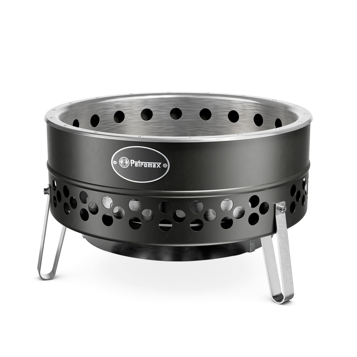Petromax Tyropit bålfad, sort