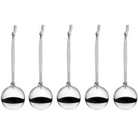 Glaskula 40 mm 5-pack, spegelblank finish
