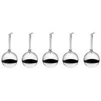 Glaskula 80 mm 5-pack, spegelblank finish