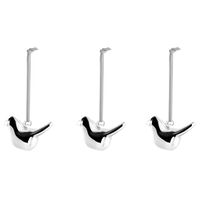 Glasfågel mini 3-pack, spegelblank finish