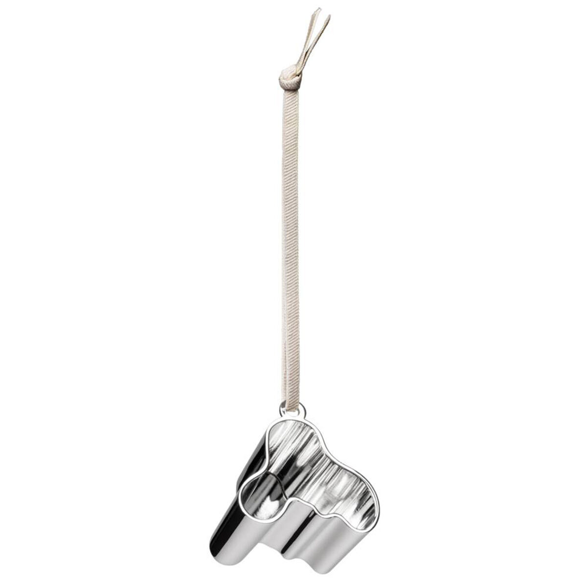 Aalto ornament 3 cm, silver