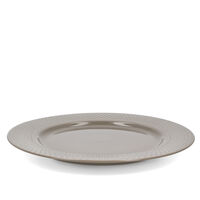 Rhombe Earth middagstallrik 27 cm, clay