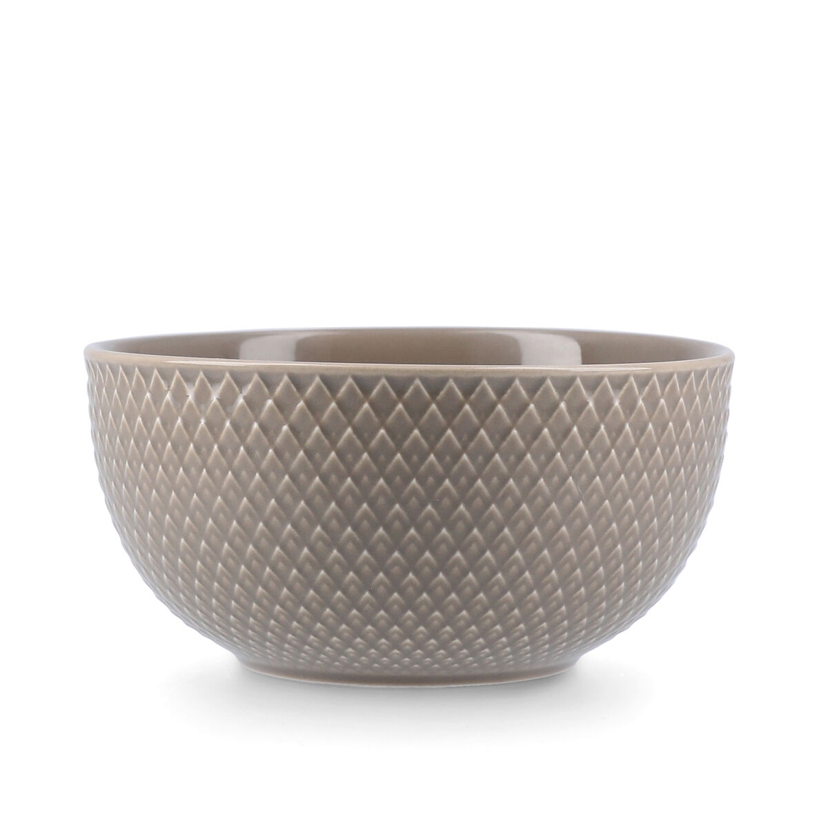 Rhombe Earth skål 13 cm, clay