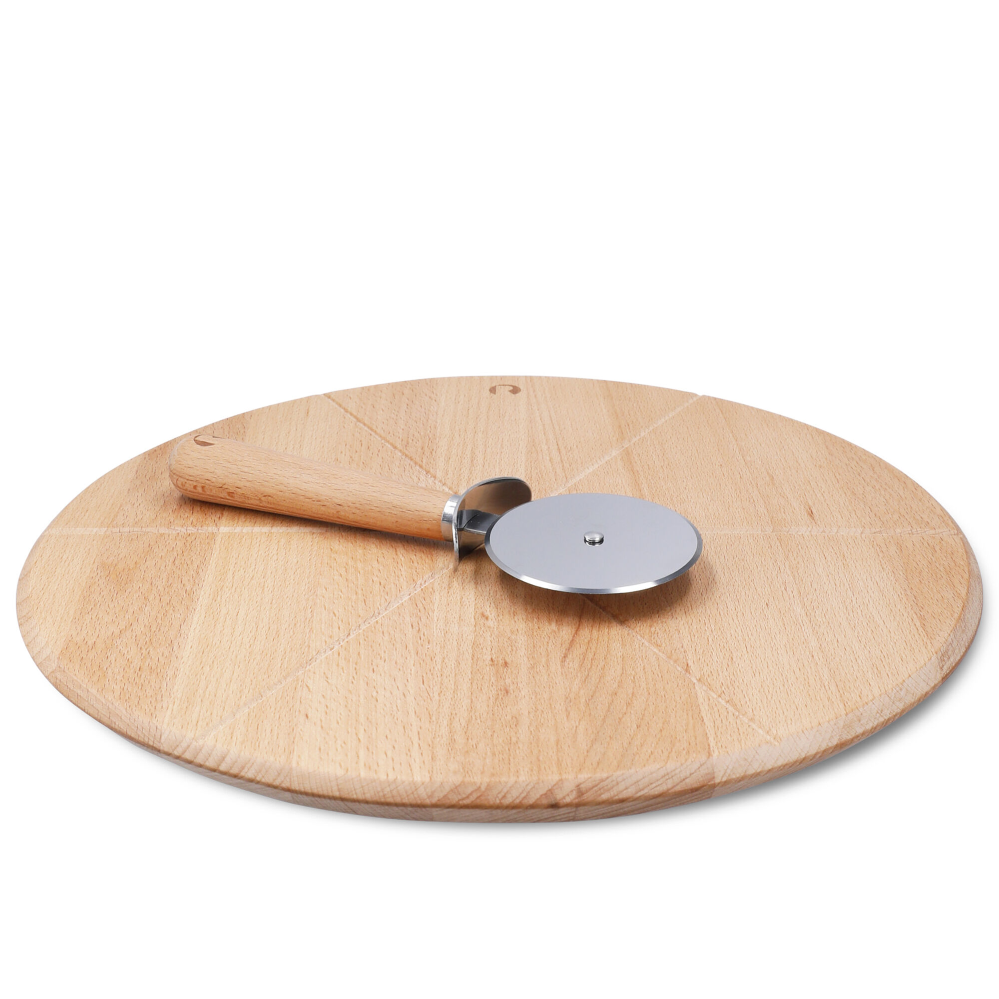 Rosendahl Grand Cru pizzabräda och pizzaskärare 35 cm, bok