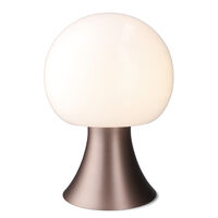 Noor LED-bordslampa 23 cm, brun