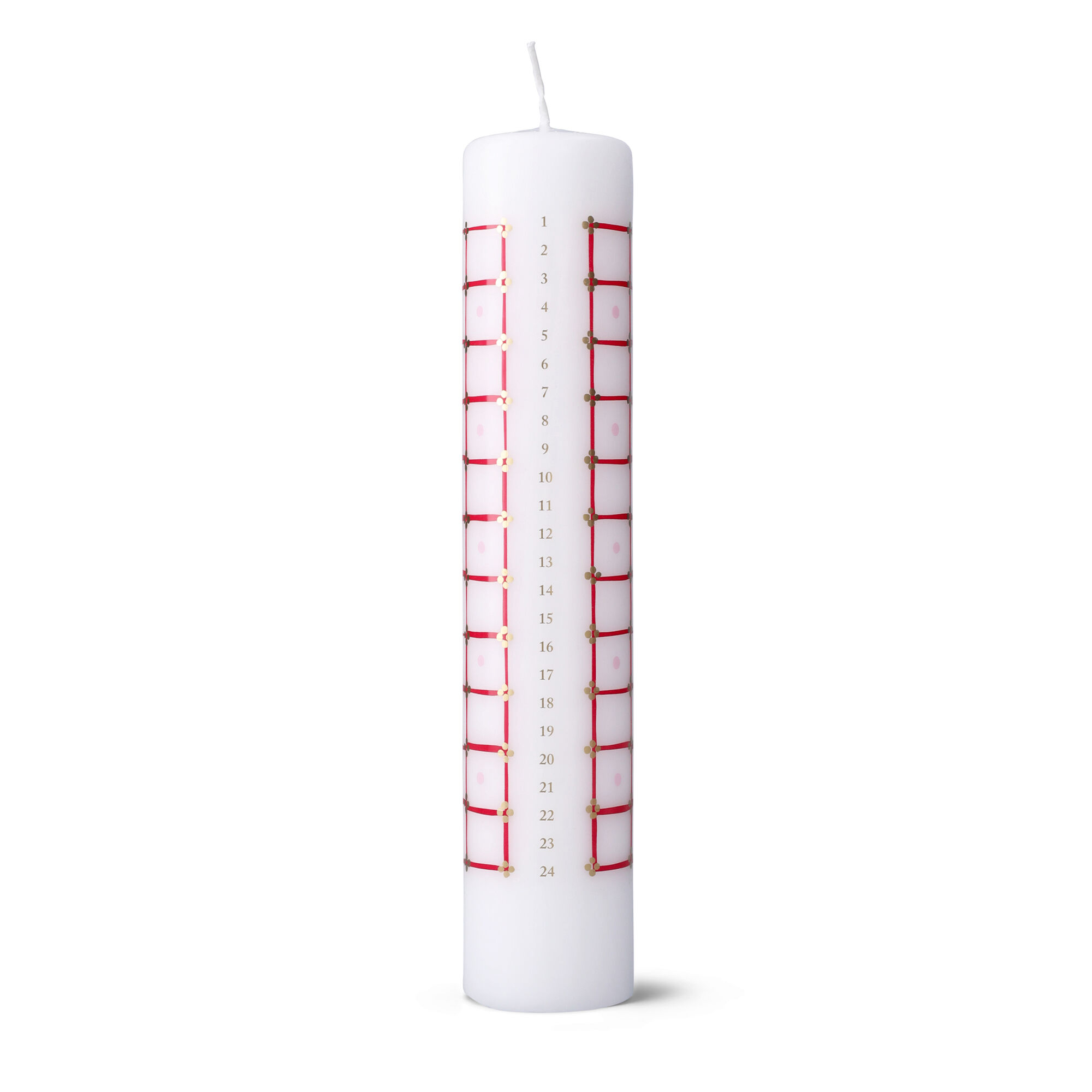 Bj&oslash;rn Wiinblad Eva kalenderlys 2026 5 cm, r&oslash;d
