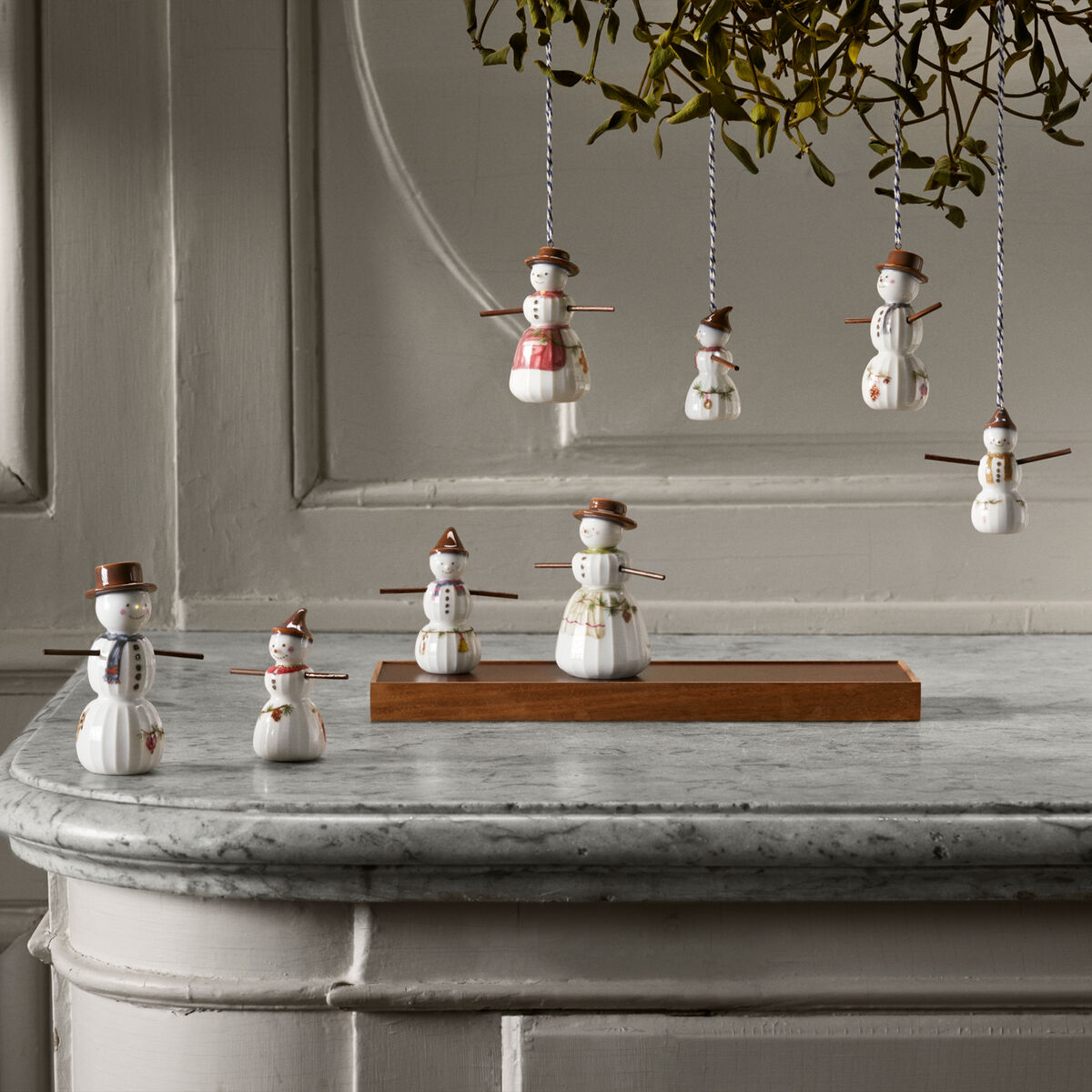 Hammershøi Christmas Snøgutt hengende dekorasjon