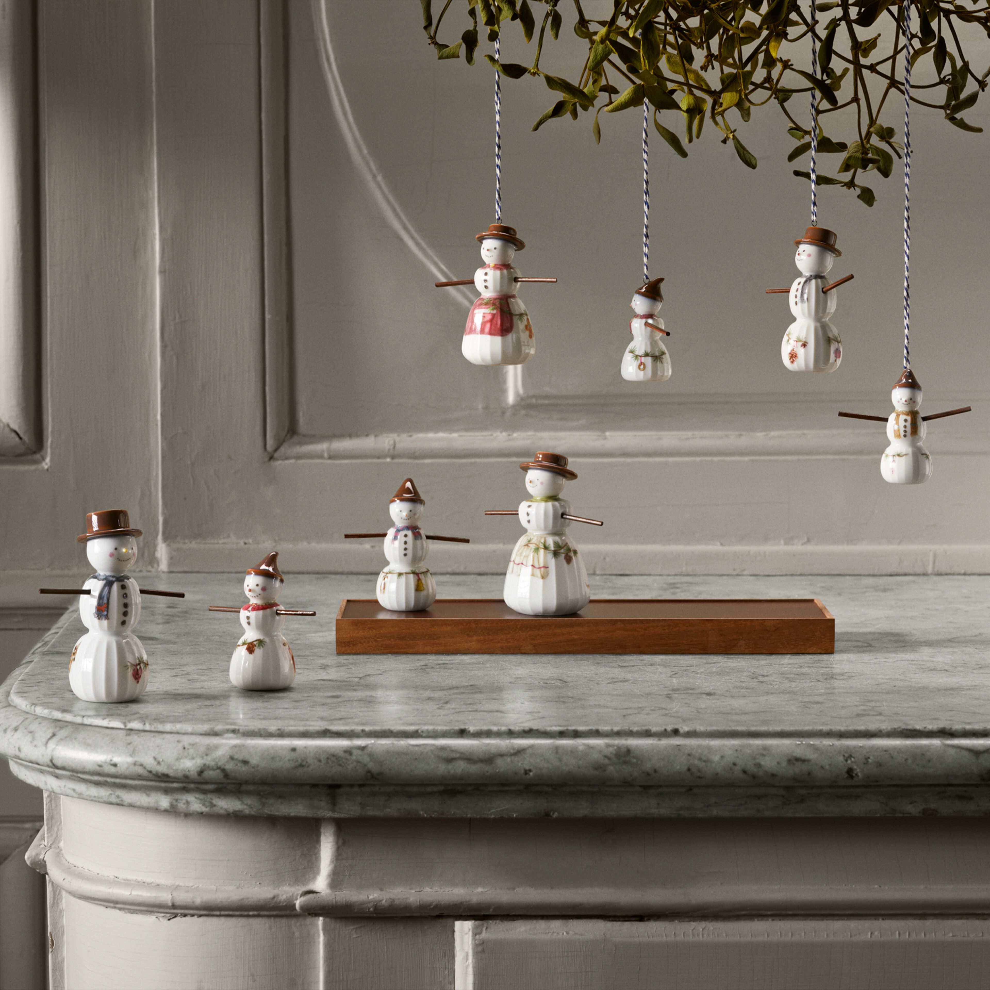 Hammershøi Christmas Snøgutt hengende dekorasjon