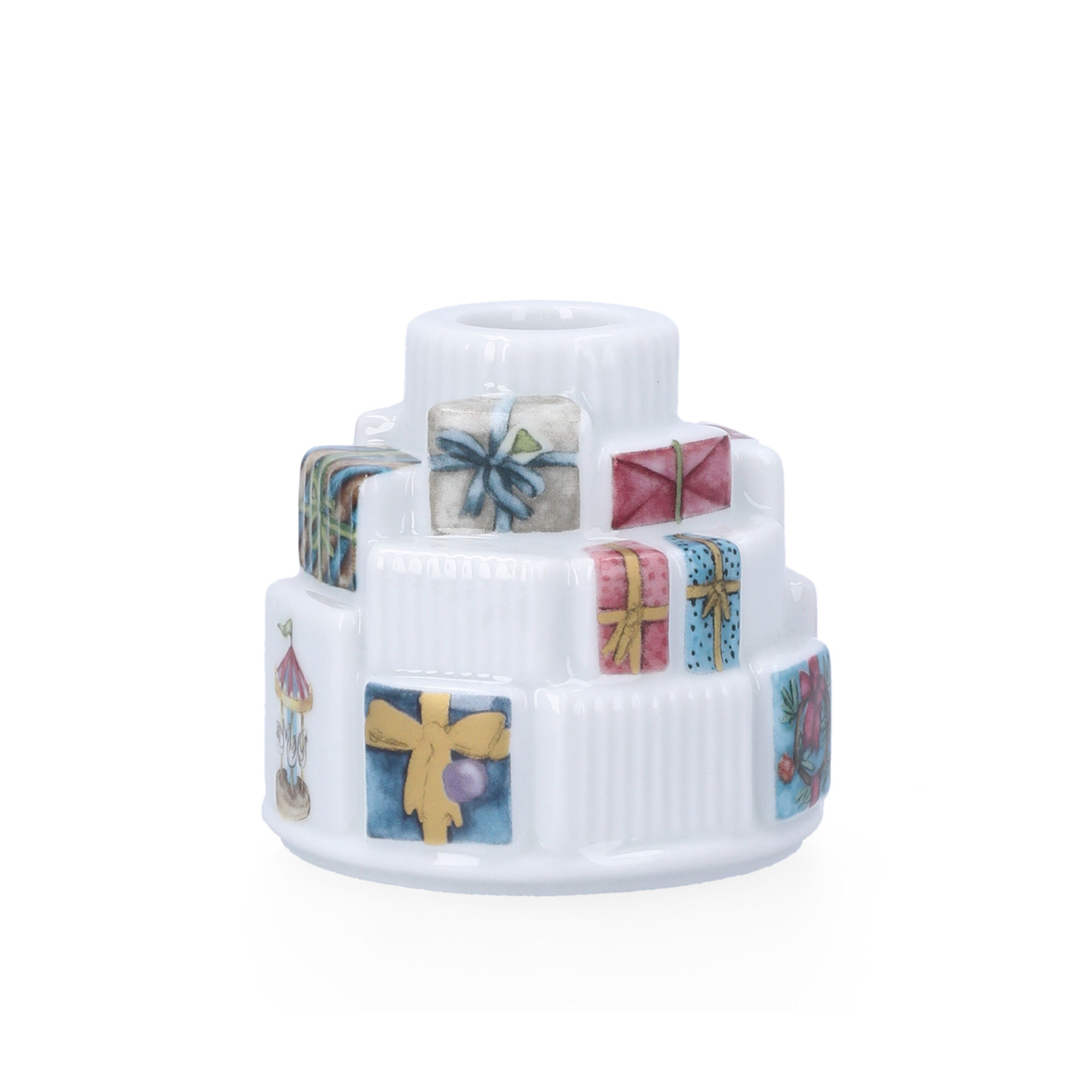 K&auml;hler Hammersh&oslash;i Christmas Gaver lysestage 7,5 cm