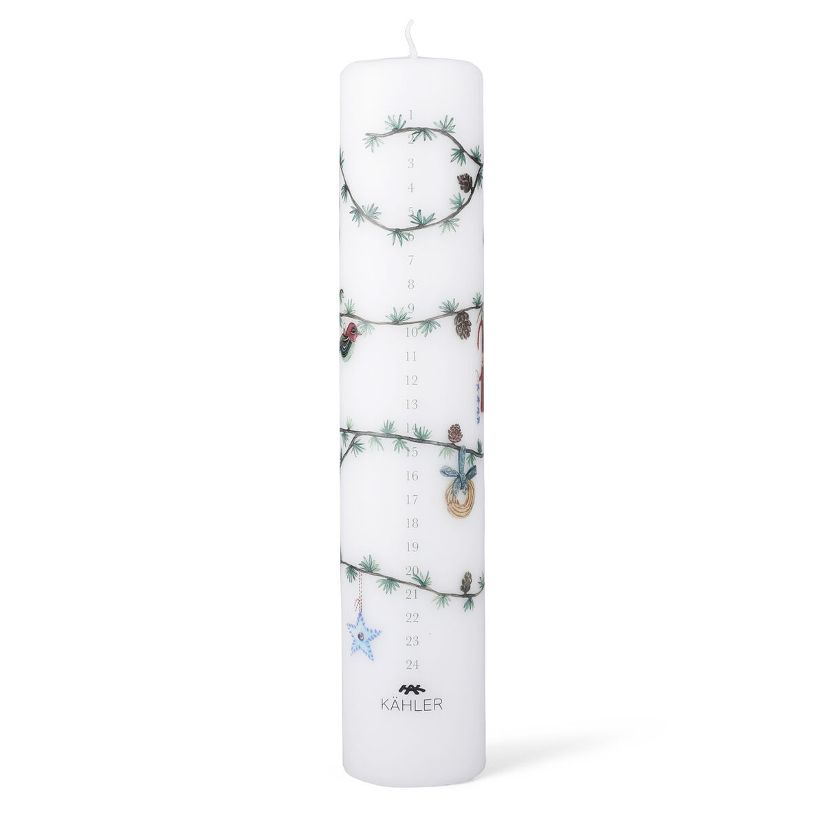 Hammershøi Christmas 2026 kalenderljus 25 cm