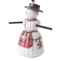 Hammershøi Christmas julhänge snögumma 9 cm