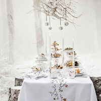 Hammershøi Christmas duk 150 × 270 cm, vit