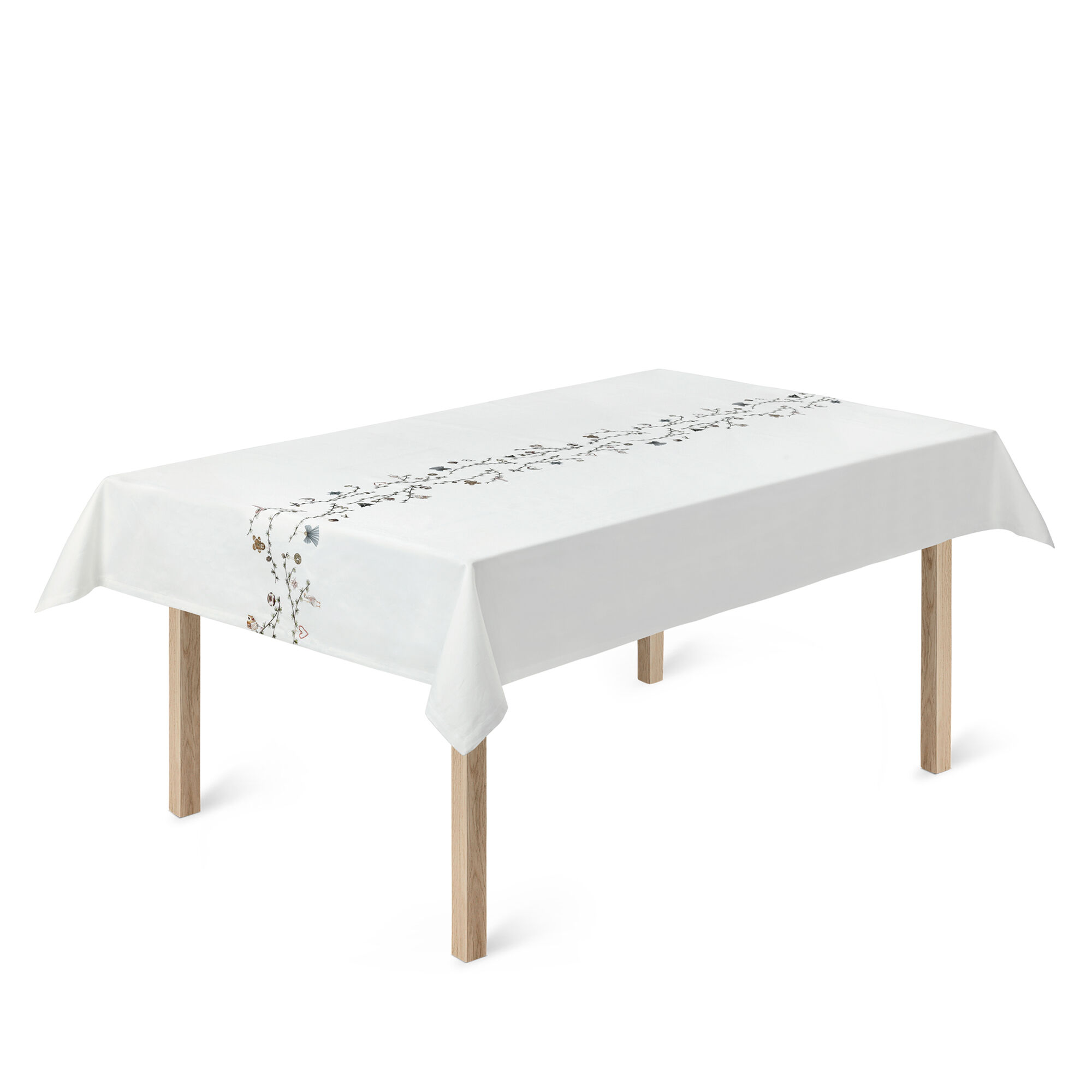 Kähler Hammershøi Christmas dug 150 x 320 cm, hvid