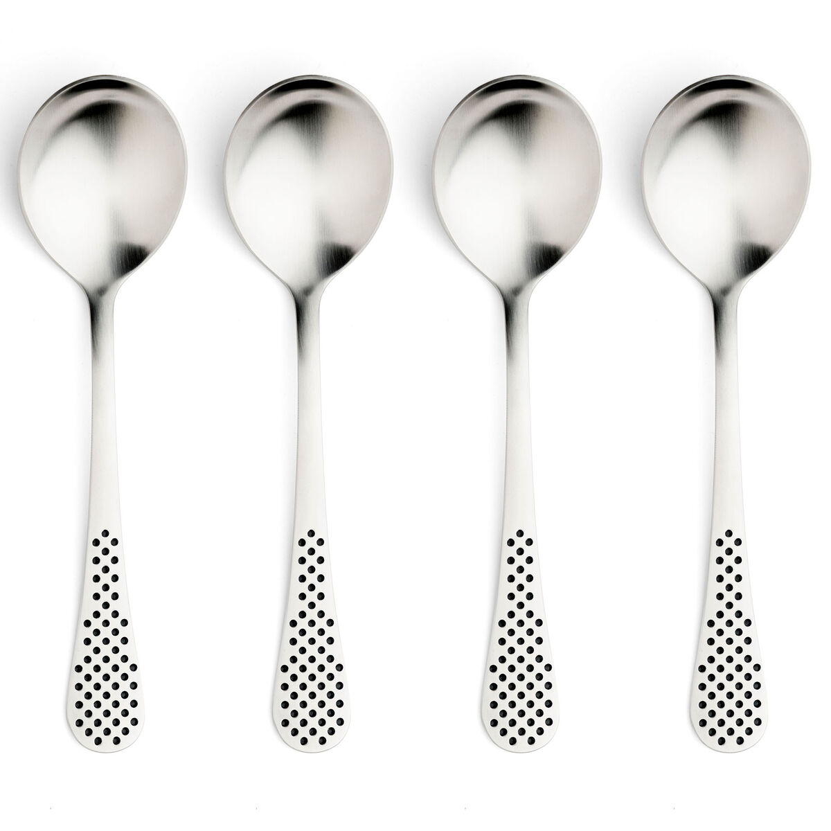 Soppsked 18,4 cm 4-pack, rostfritt stål
