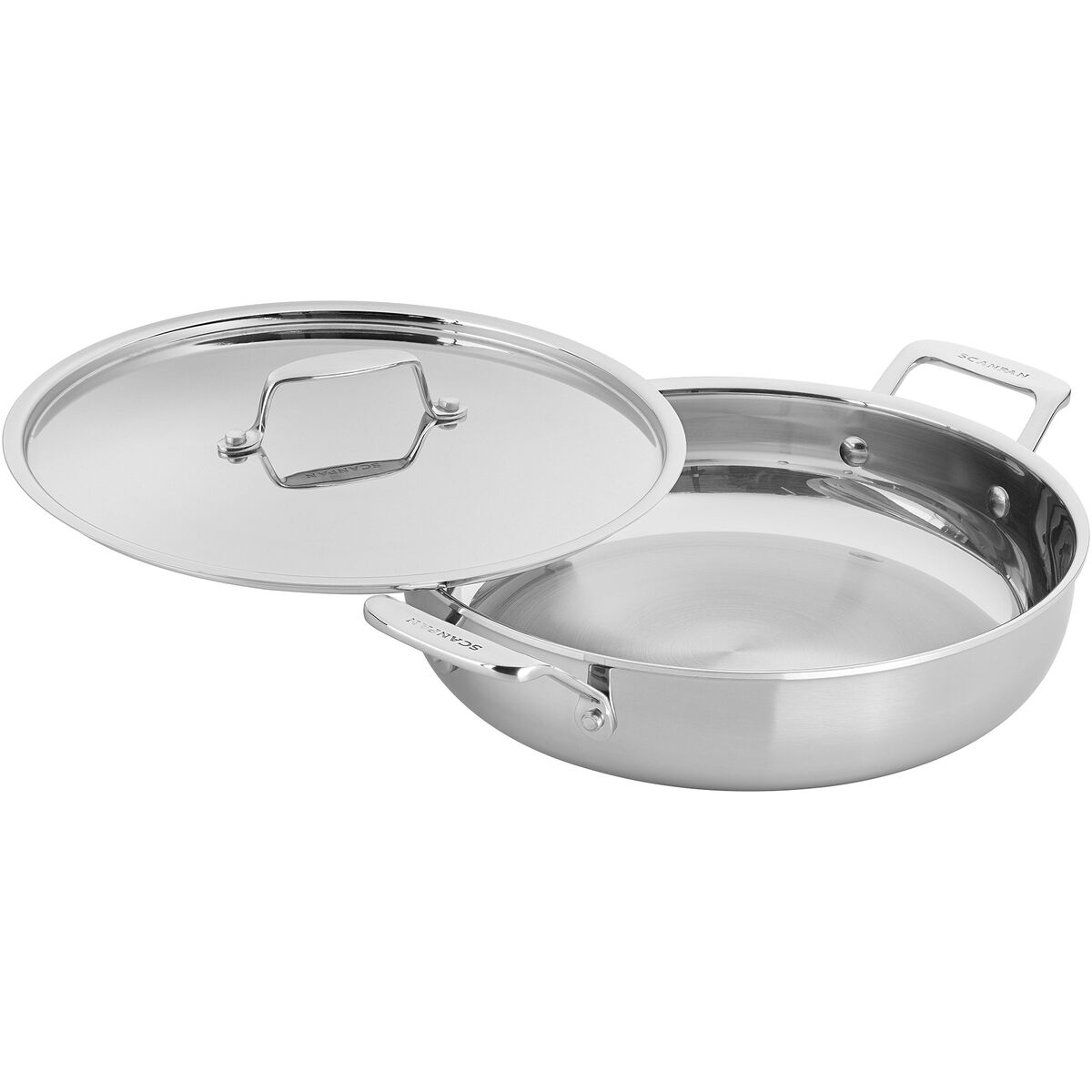 Serveringspanna med lock 28 cm