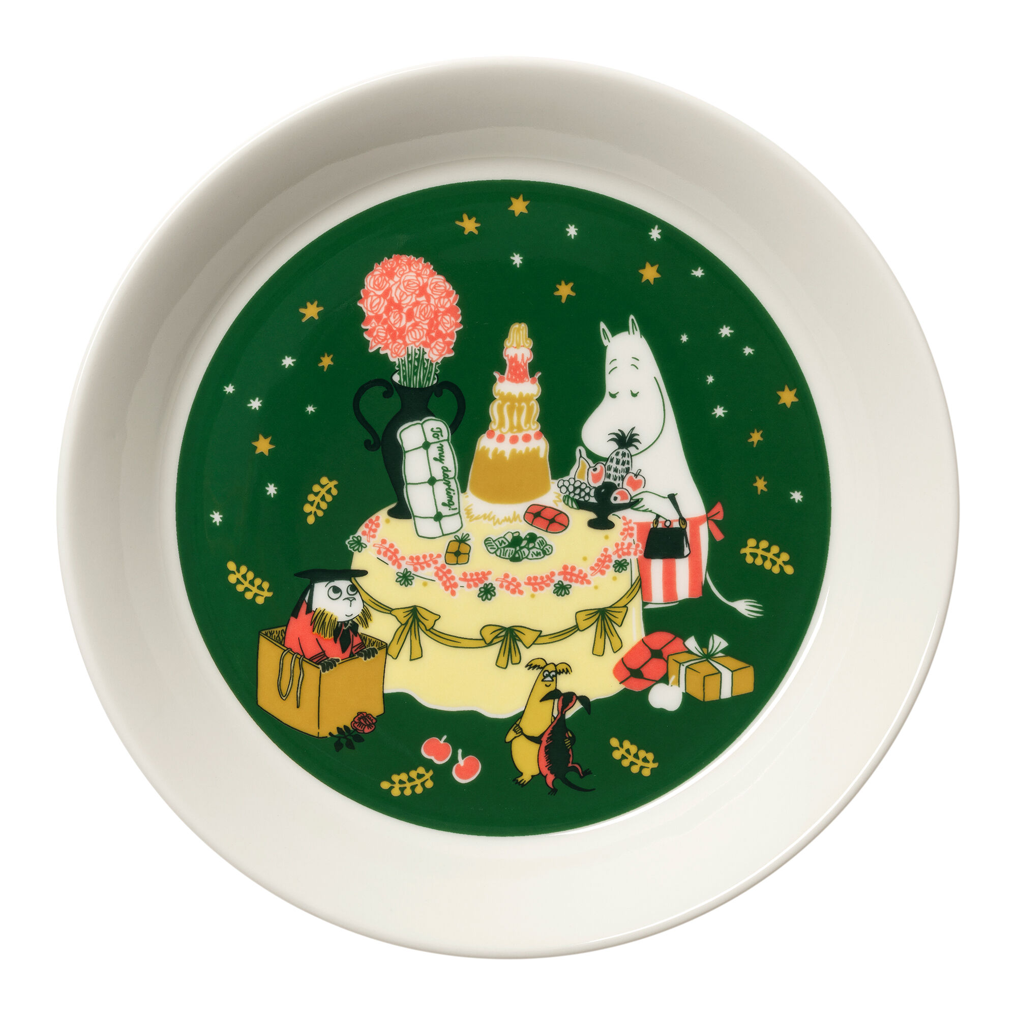 Moomin arabia Mumi tallerken 19 cm, kærlighedsgave