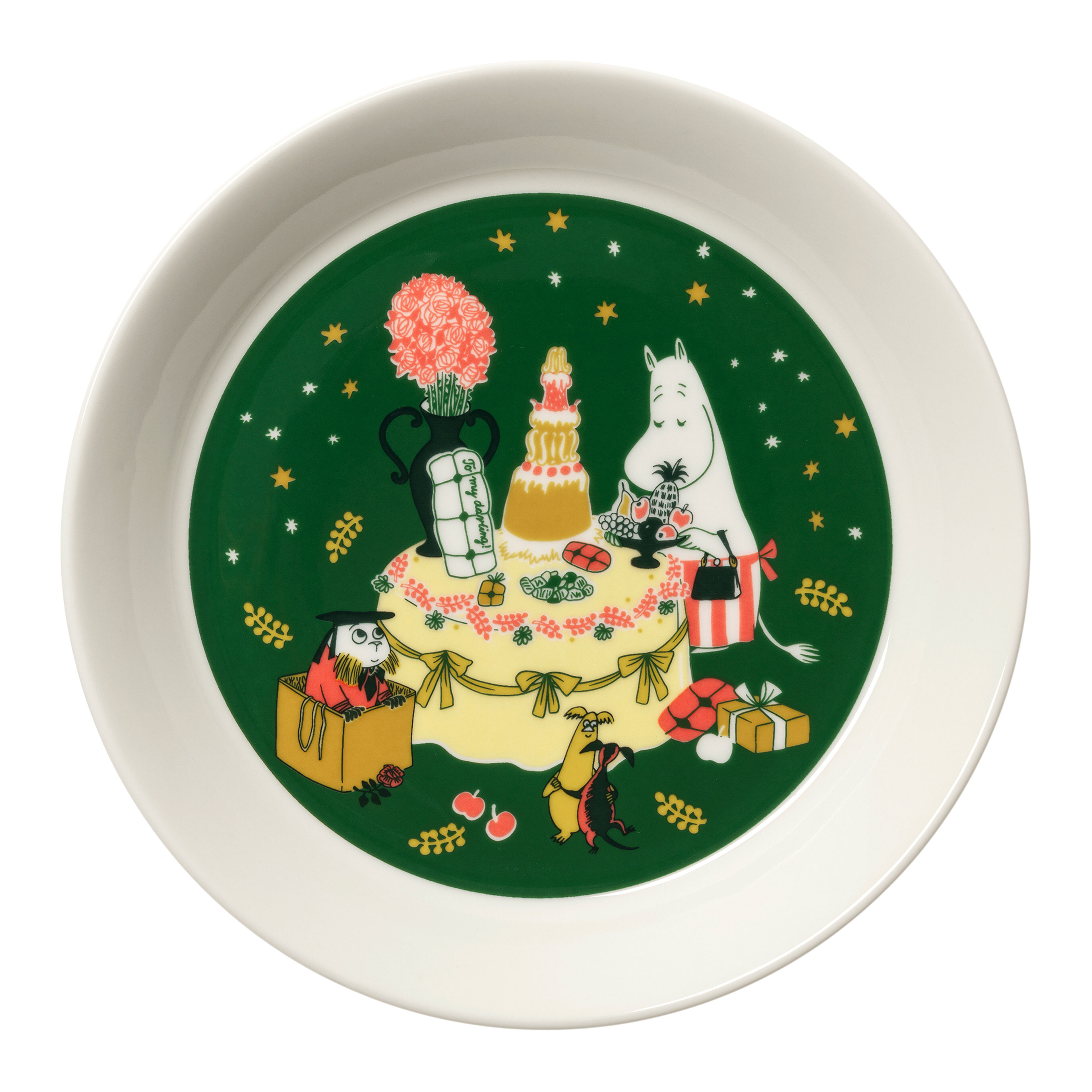 Mumin Kärleksgåva tallrik 19 cm