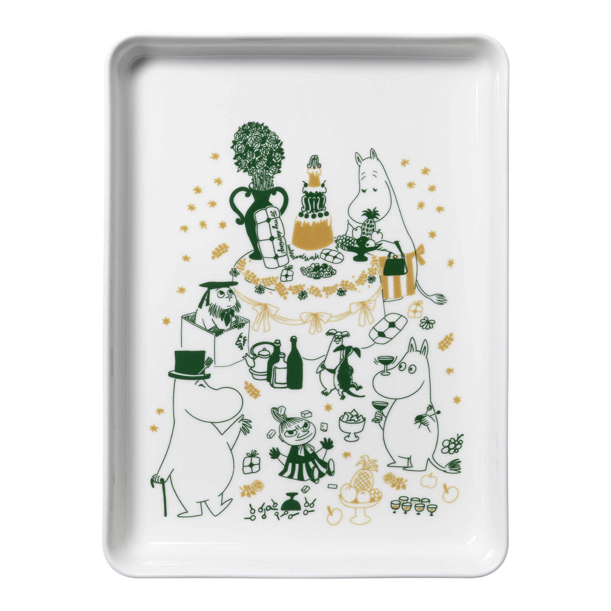 Moomin arabia Mumin Kärleksgåva serveringsfat 32 x 24 cm