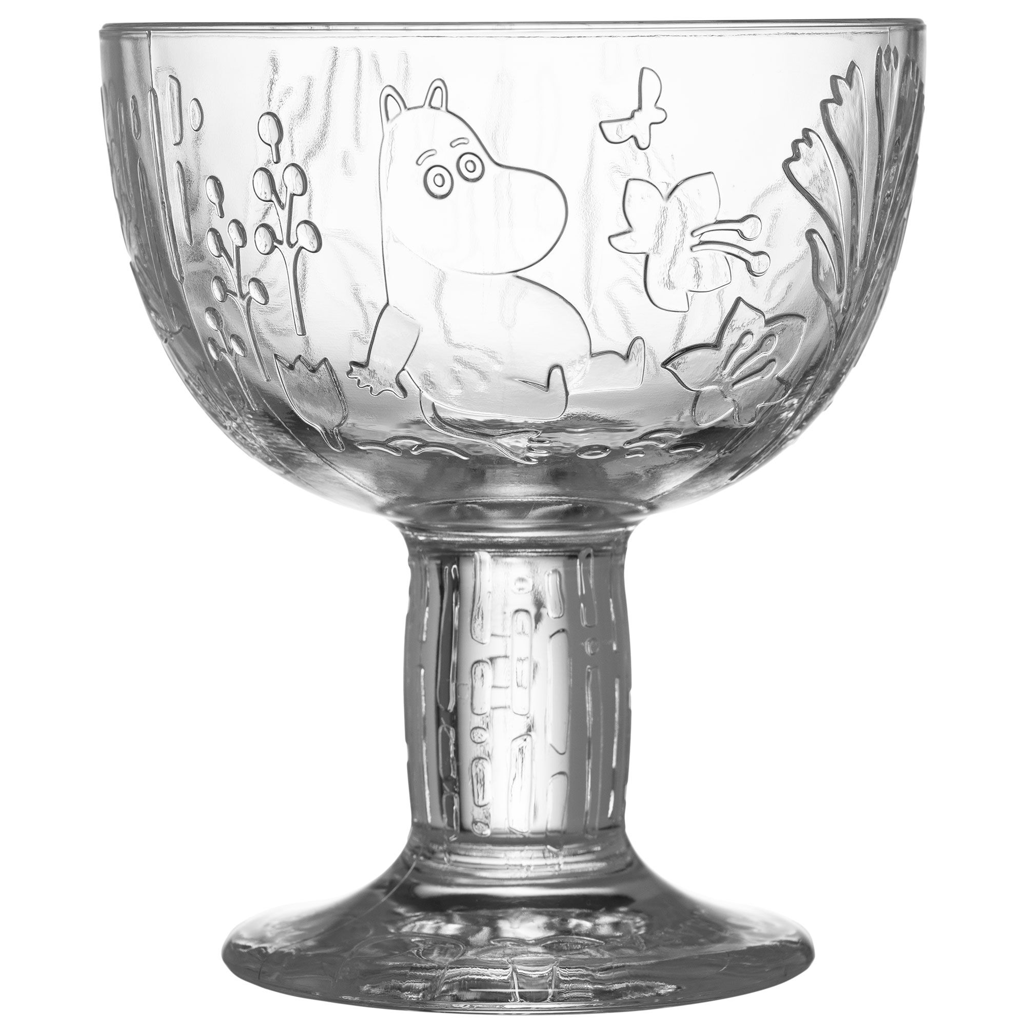 Moomin arabia Sk&aring;l 14 cm, klar