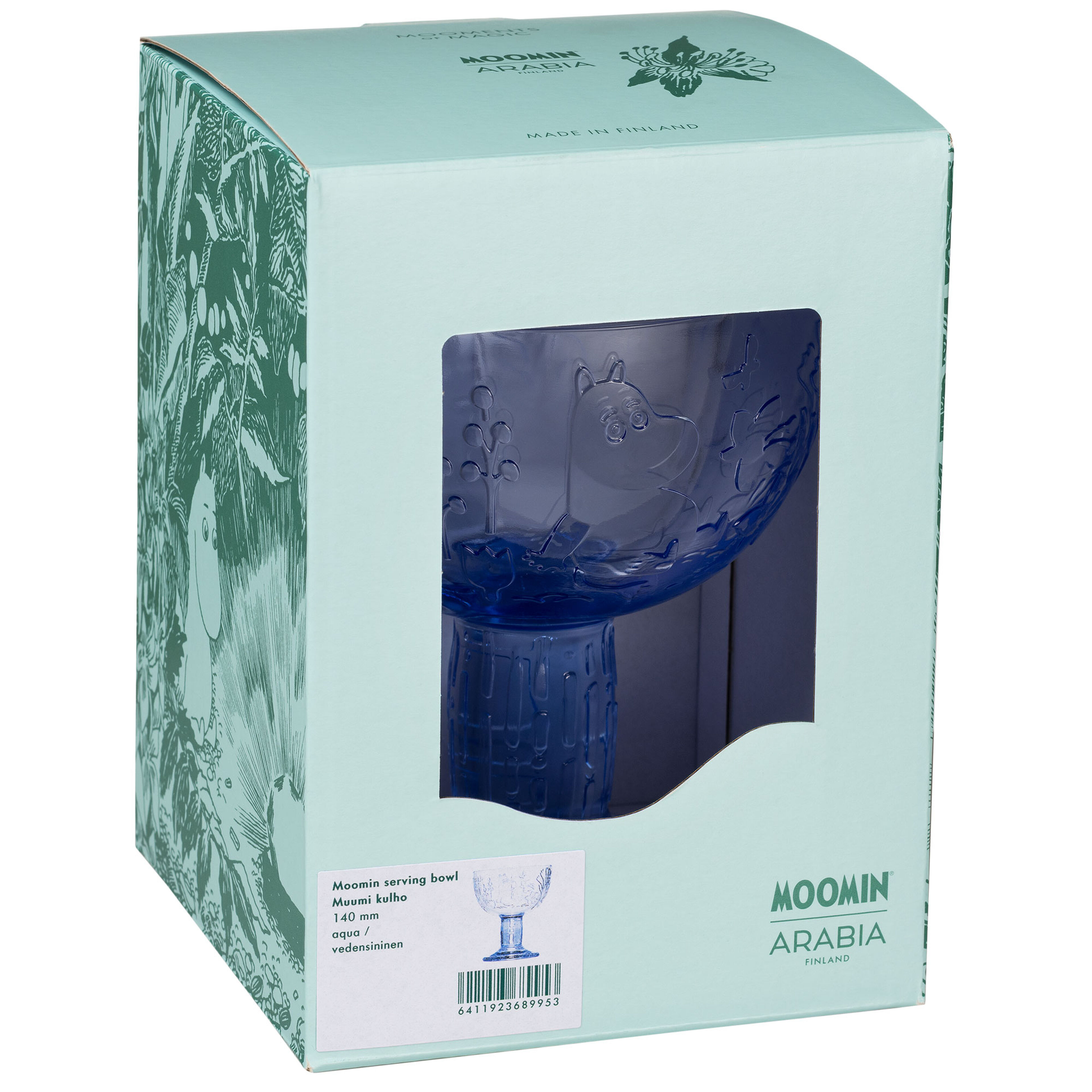 Skål 14 cm, aqua