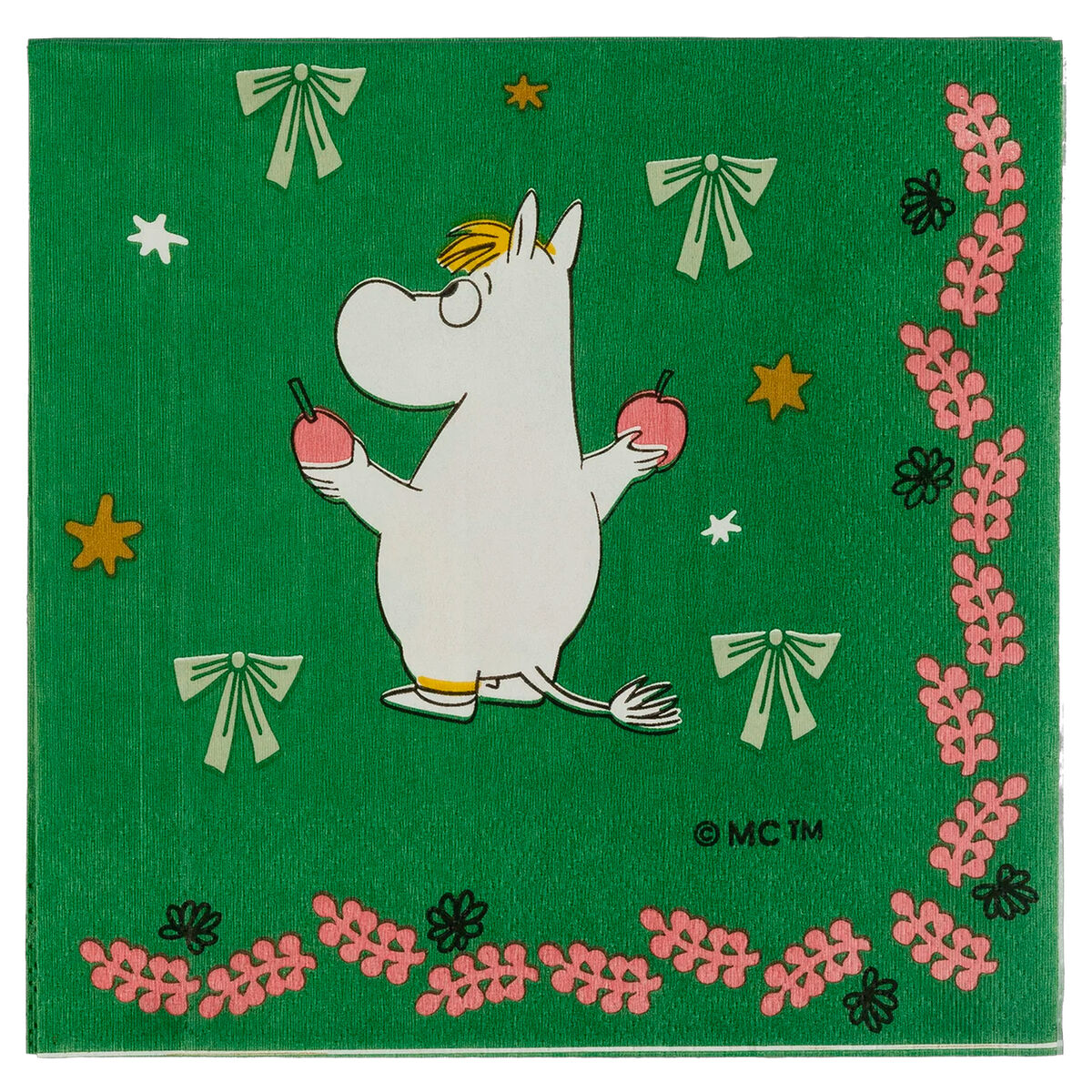 Mumin Kärleksgåva pappersservett 33 x 33 cm