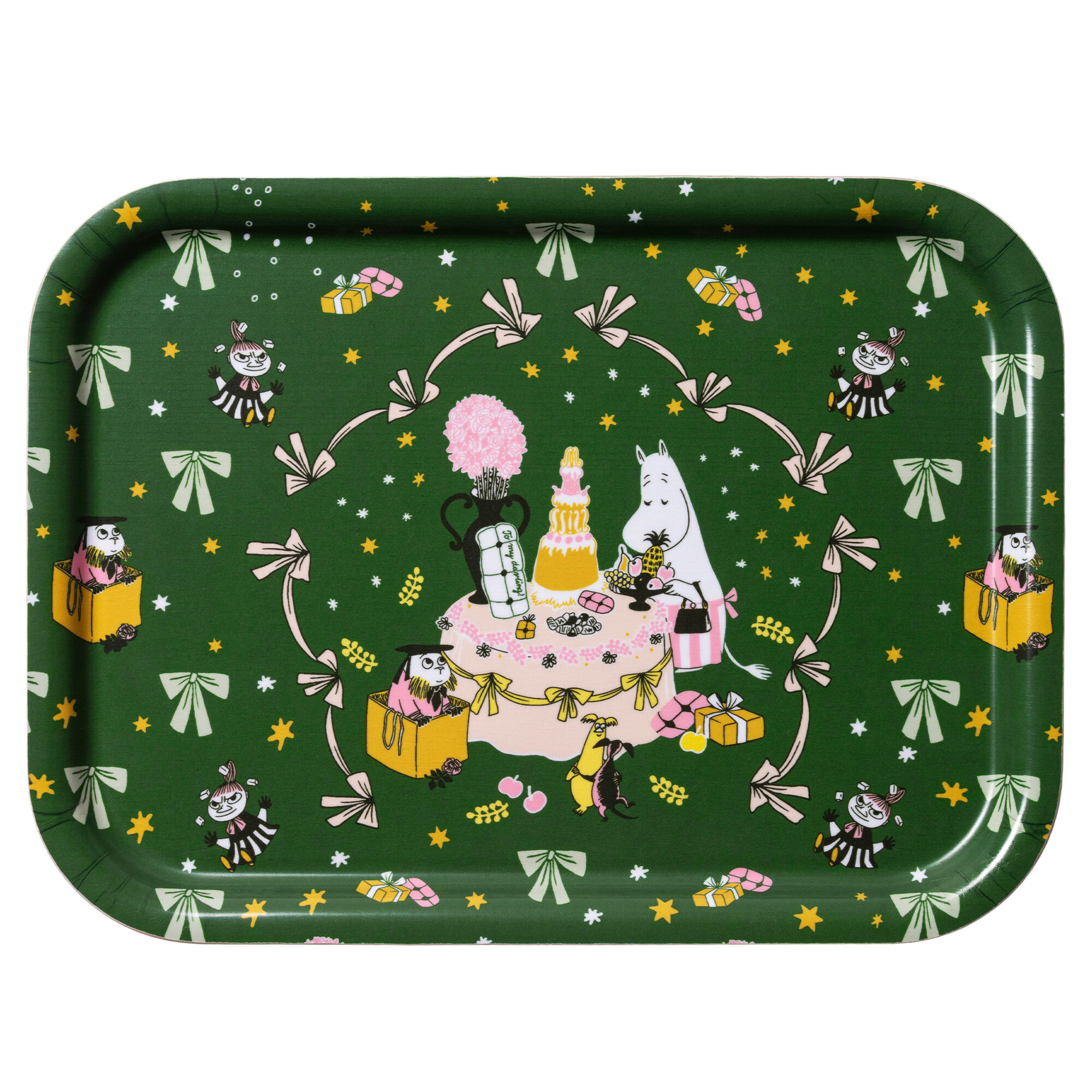 Moomin arabia Mumi serveringsbakke 27 x 20 cm, kærlighedsgave