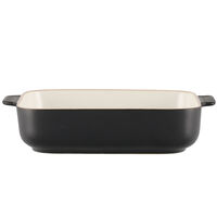 Ugnsform keramisk svart 1,7 liter