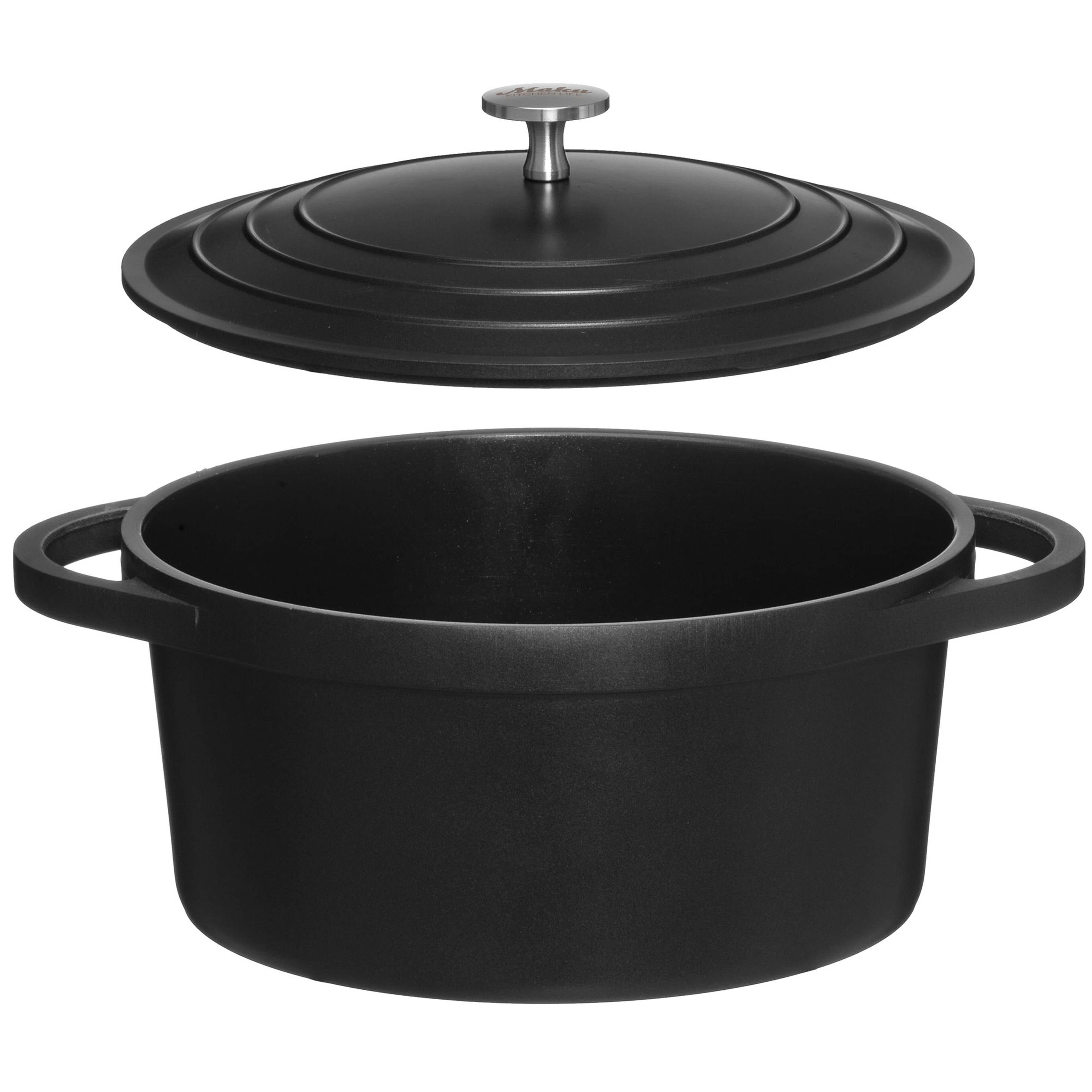 Gryde 24 cm, støbt aluminium