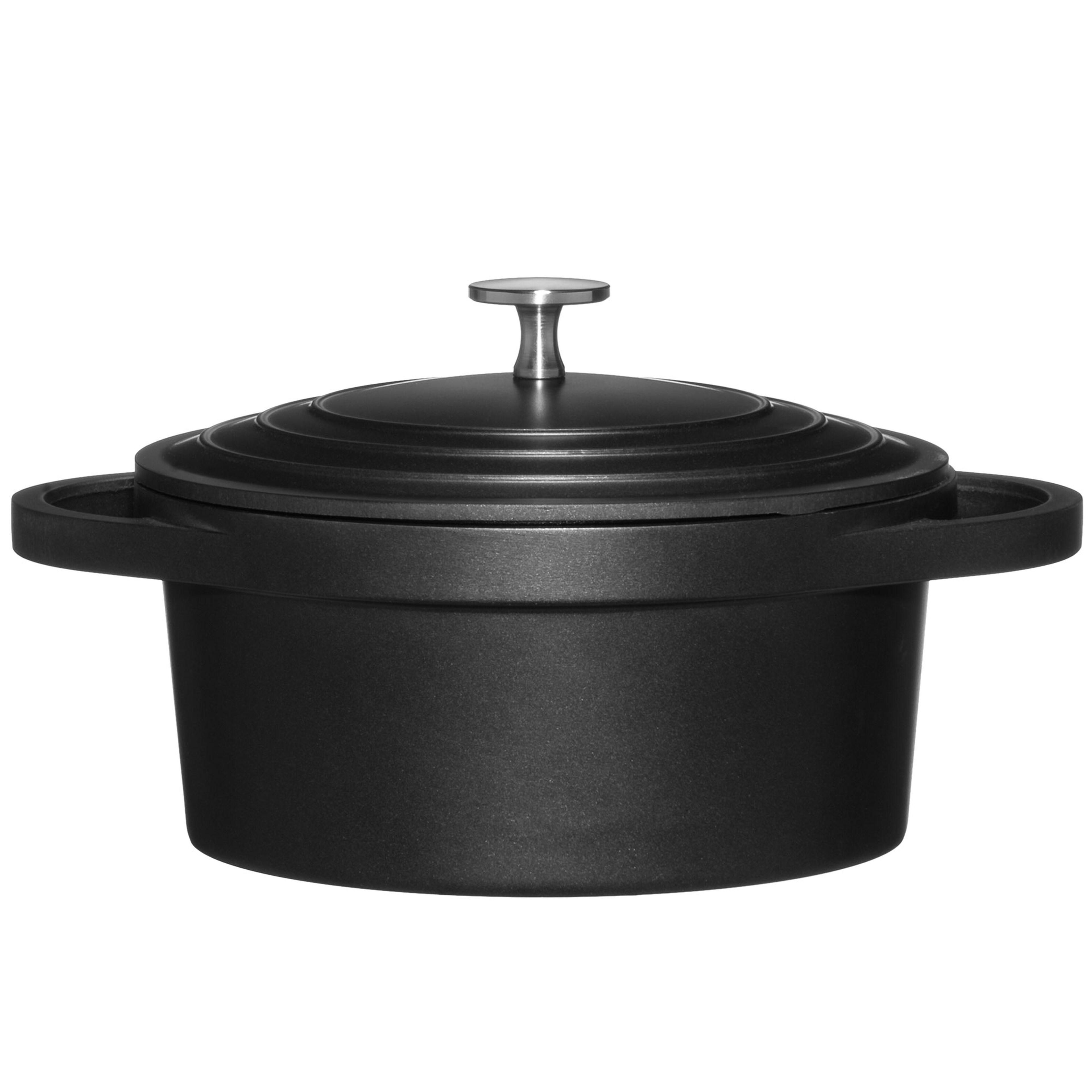 Gryde 20 cm, støbt aluminium
