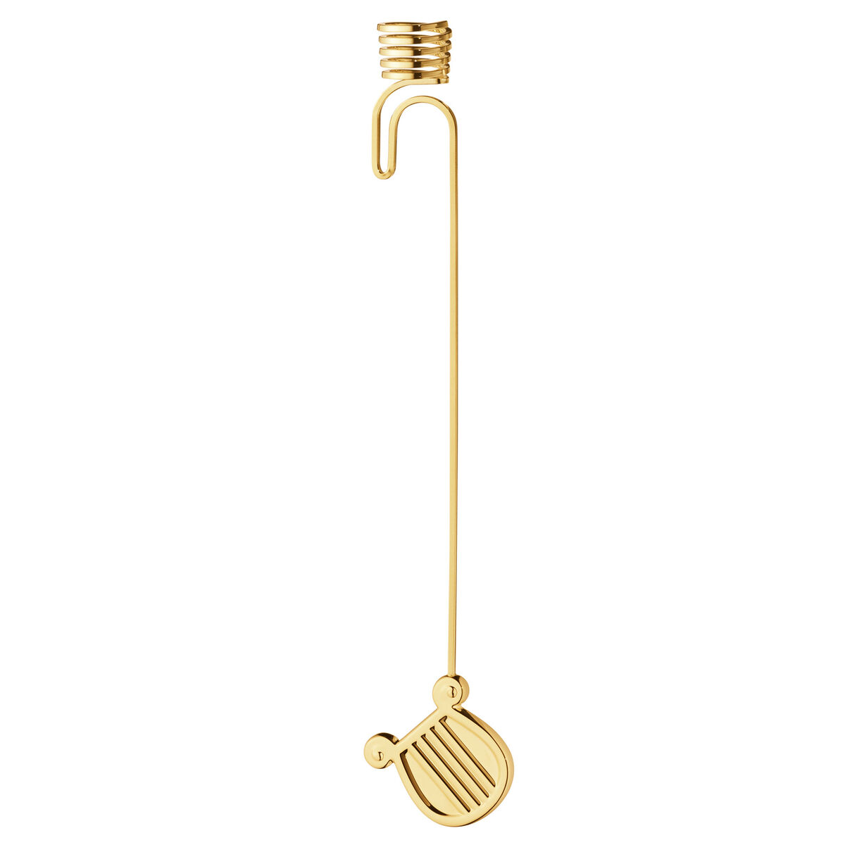 Classic Christmas 2026 Harpa ljusstake, guld