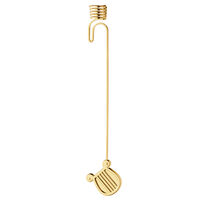 Classic Christmas 2026 Harpa ljusstake, guld