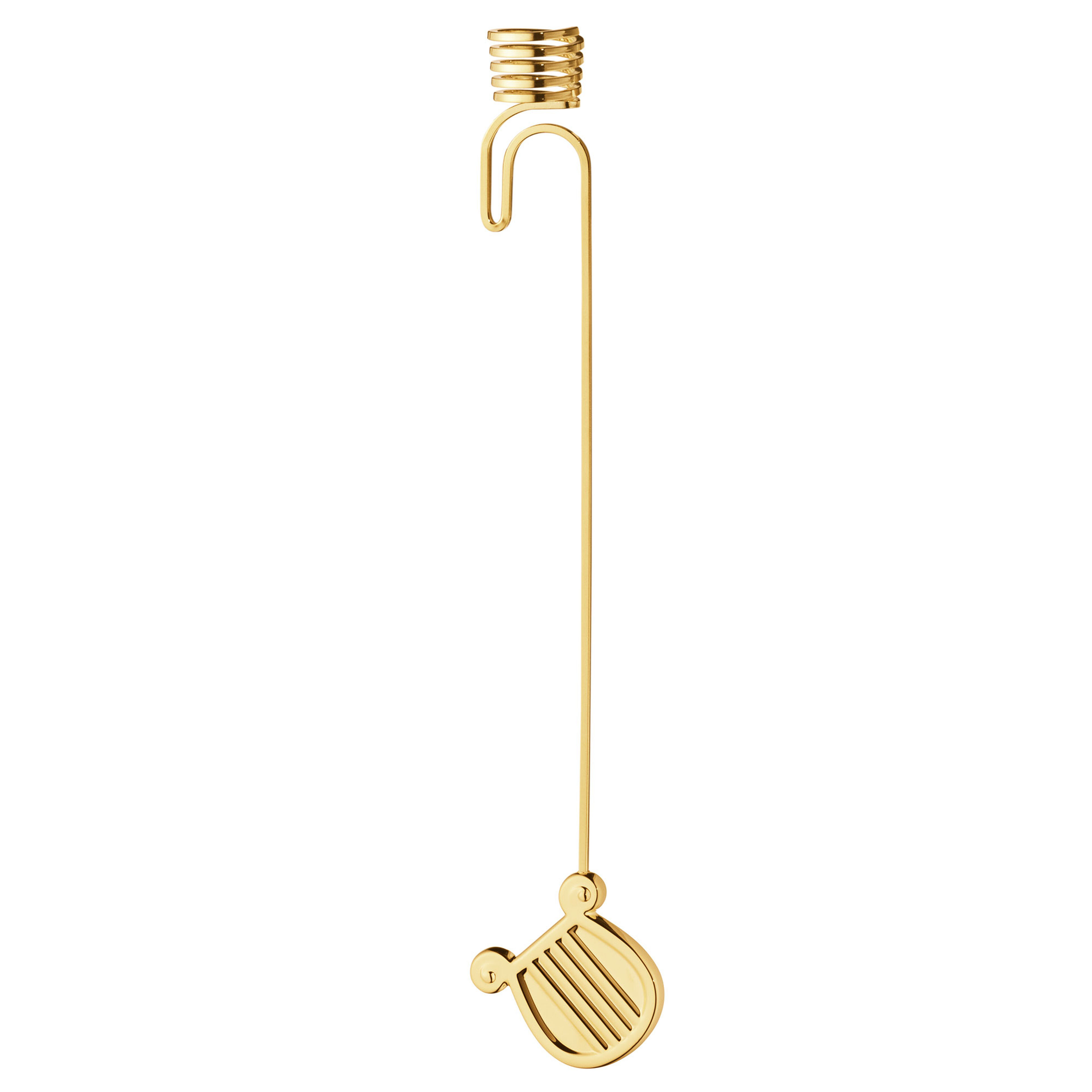 Classic Christmas 2026 Harpa ljusstake, guld