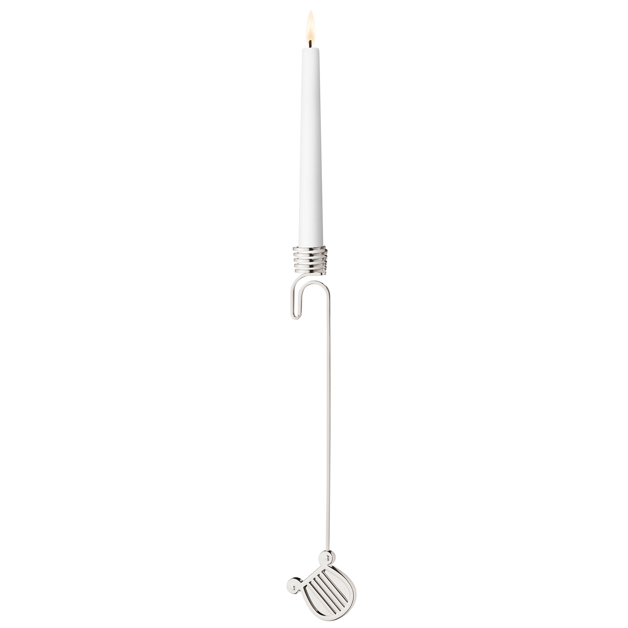Georg jensen Classic Christmas 2026 Harpa lysestage, palladium