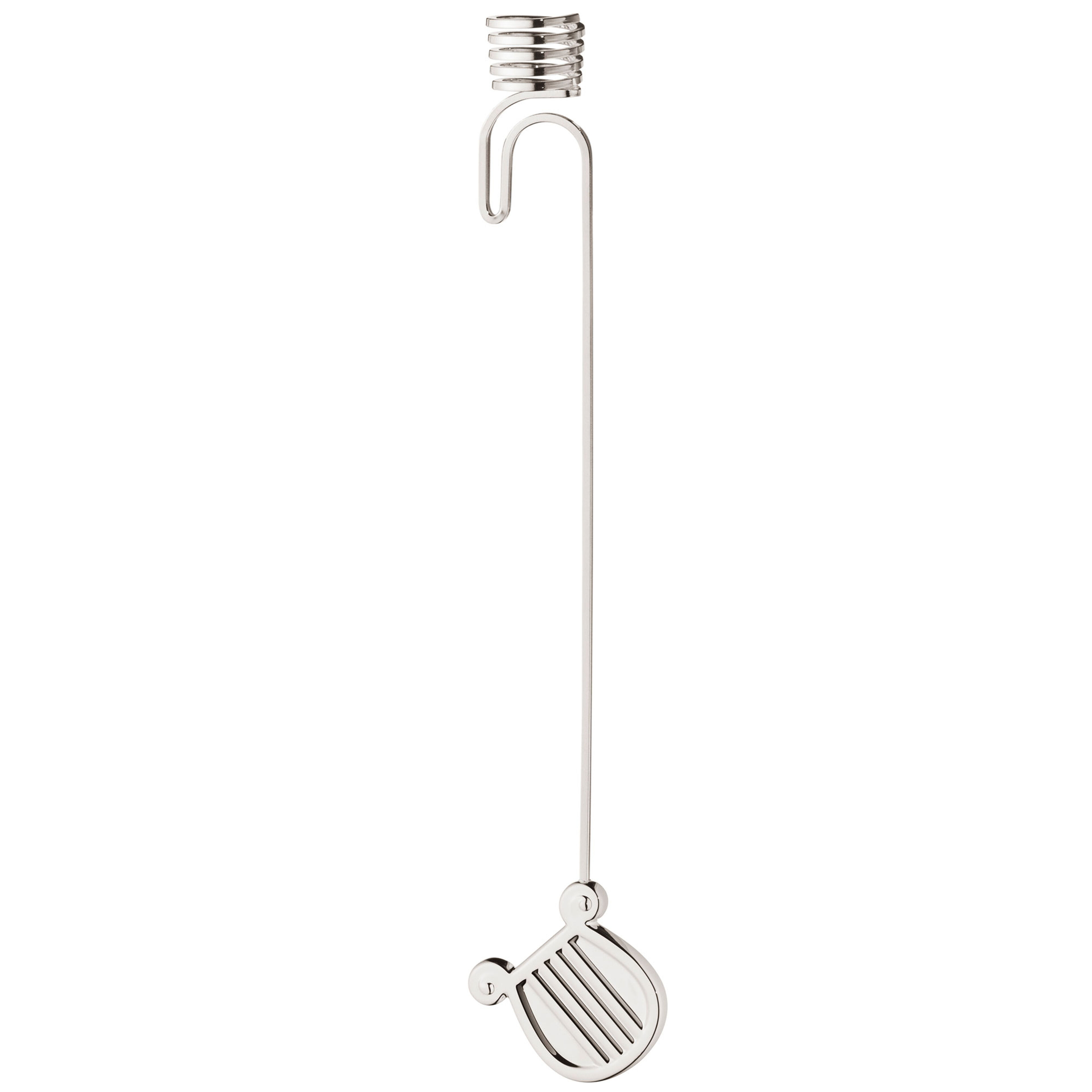 Classic Christmas 2026 Harpa ljusstake, palladium
