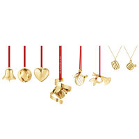 Classic Christmas 2026 prydnadsset, guld