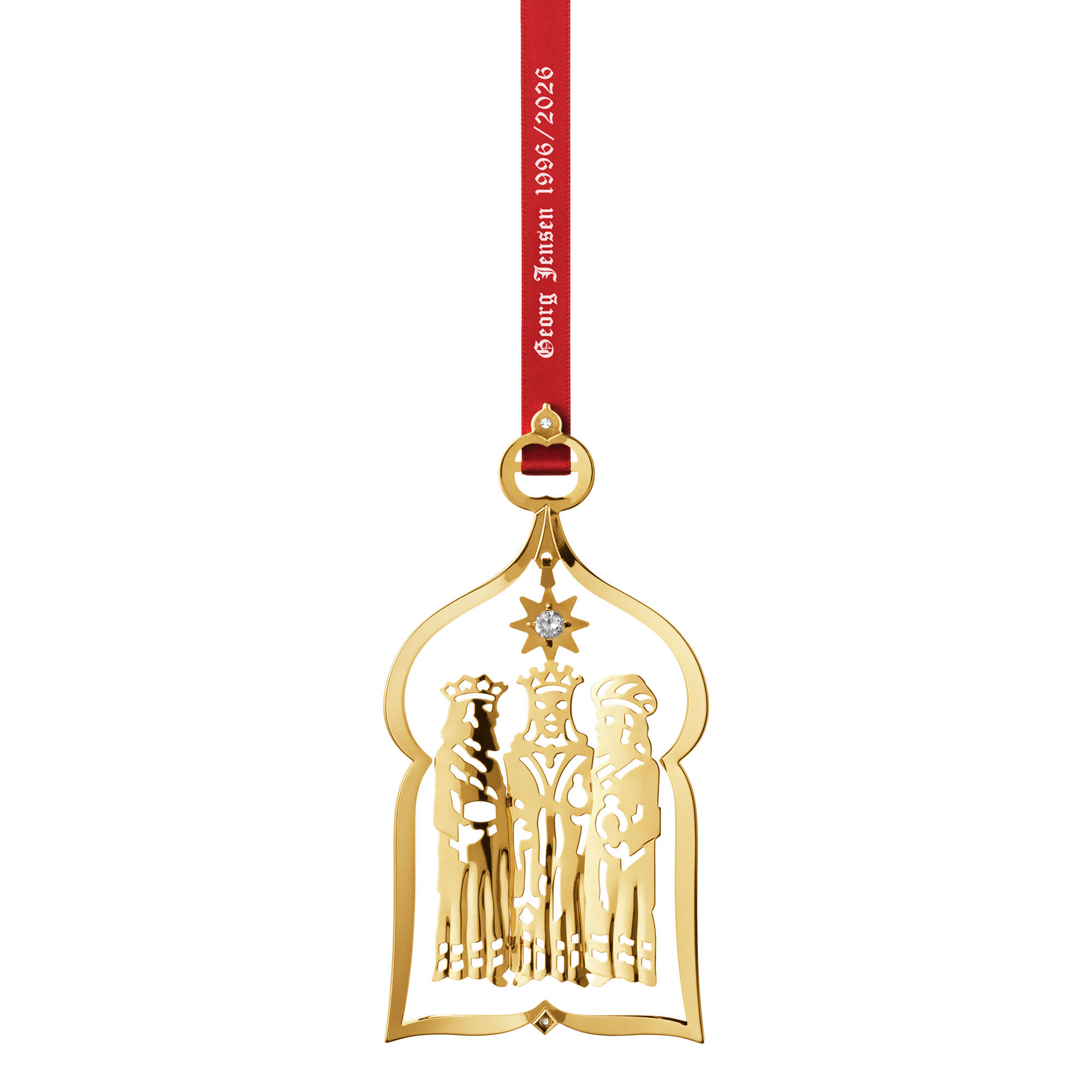 Georg jensen 1996-jubilæumsmobil, guld
