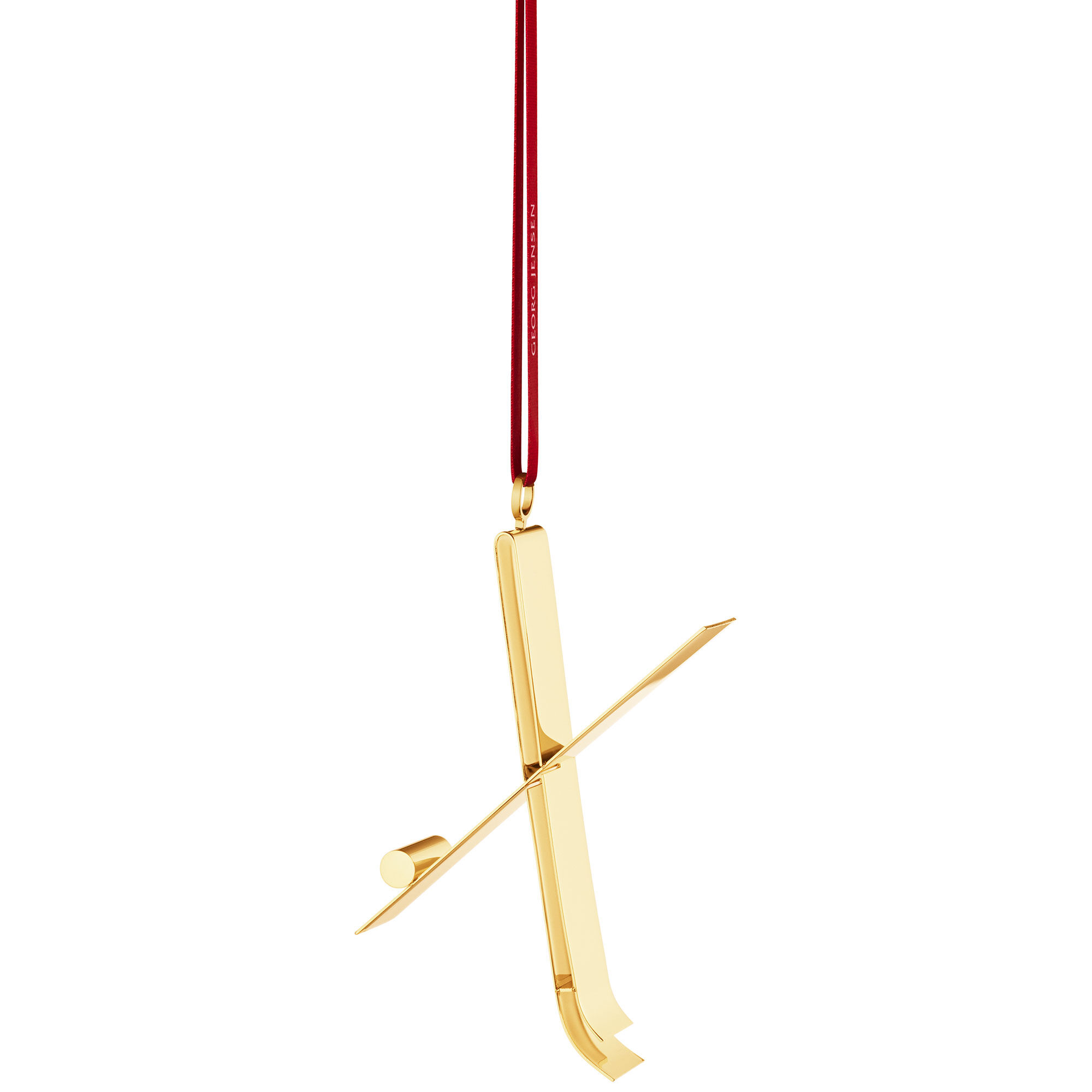 Georg jensen Dekorativt bogstav X