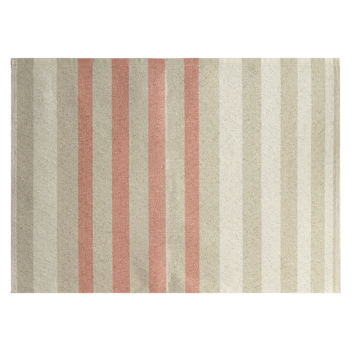 Vibeke Klint bordstablett 33 × 48 cm, röd/breda linjer