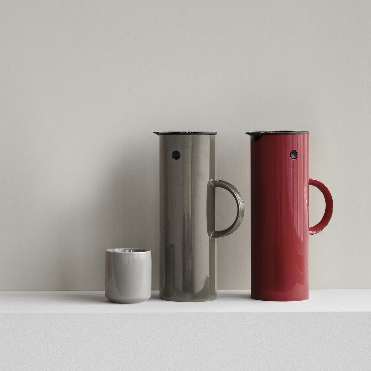 EM77 termokande 1 liter, cherry red