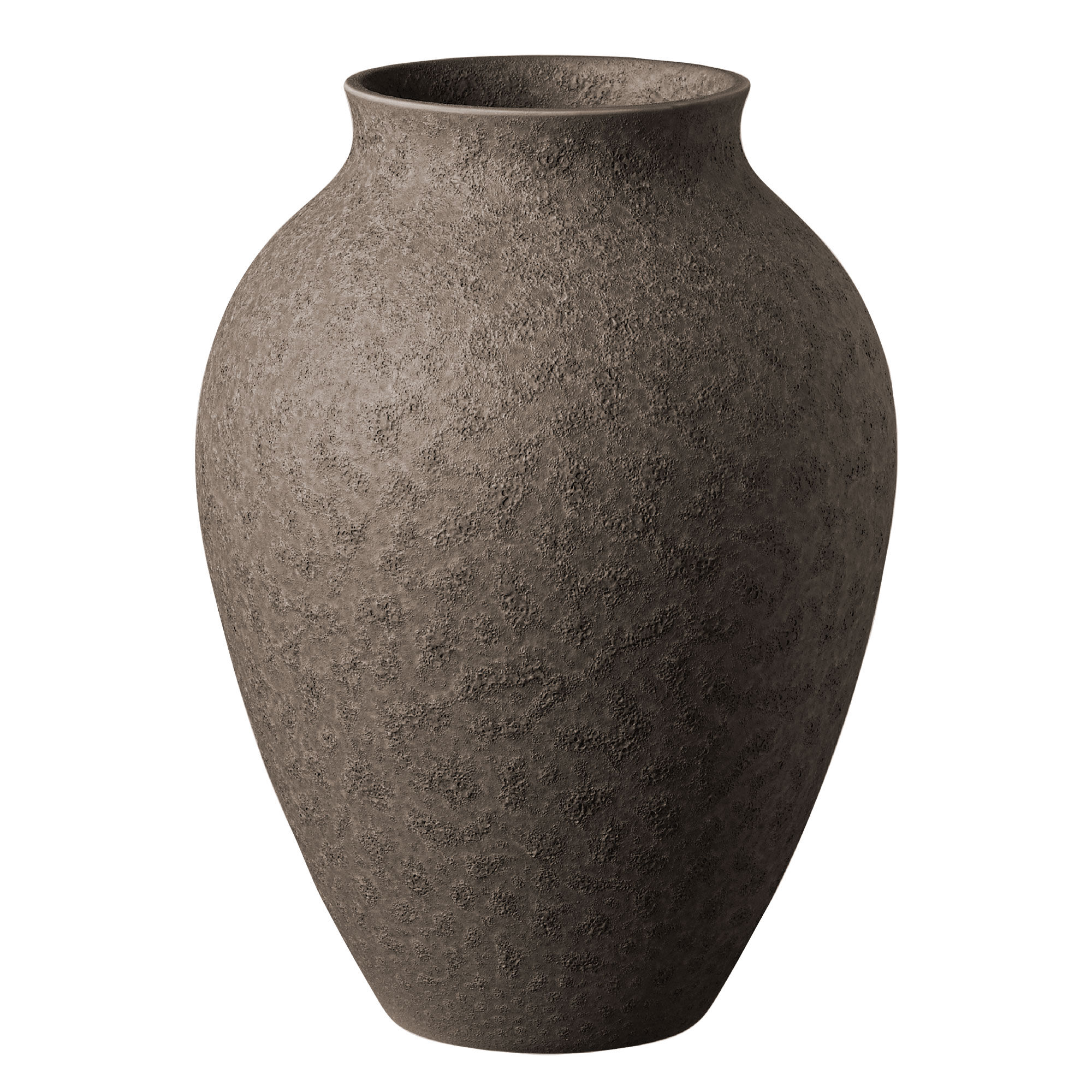 Knabstrup vase 20 cm, bark