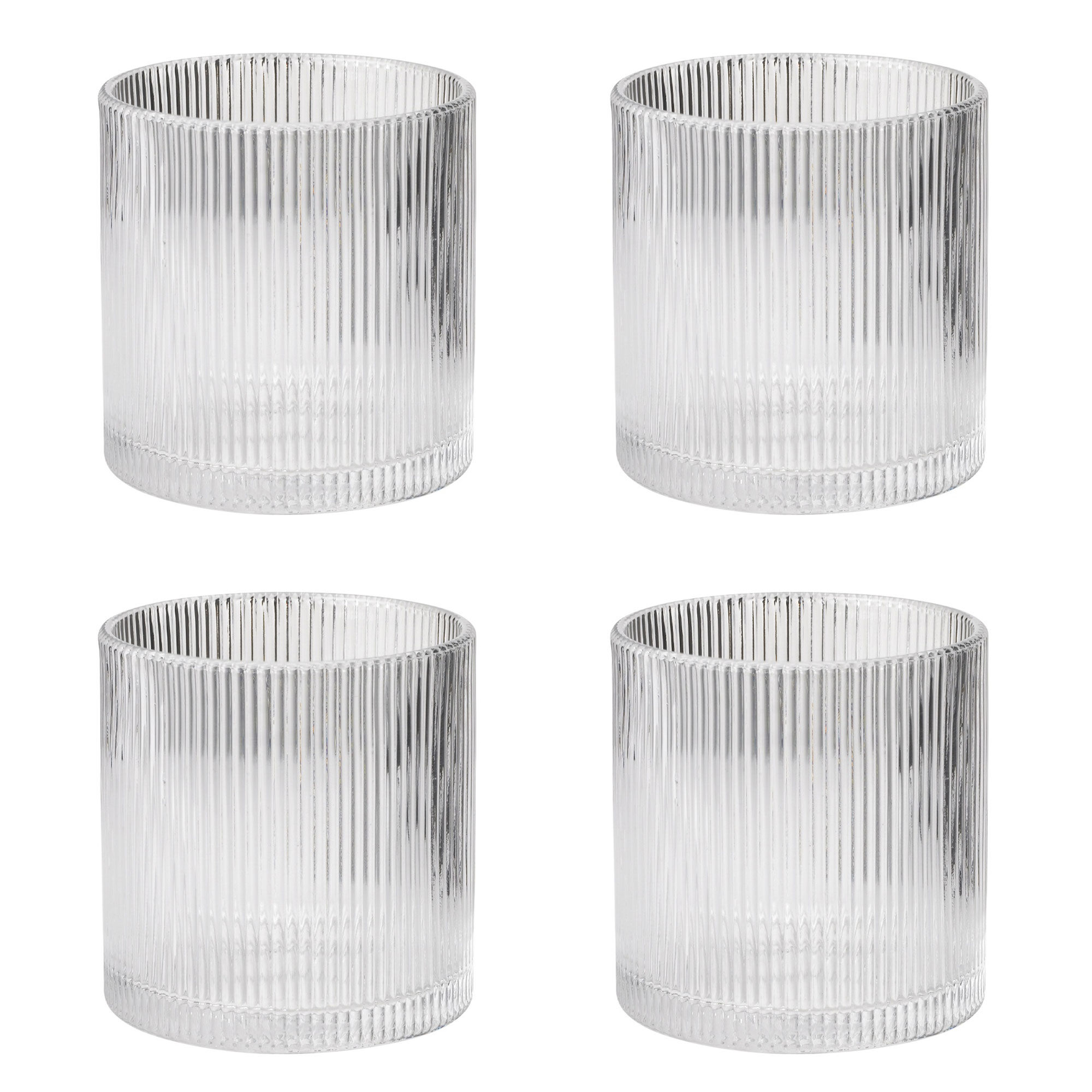 Stelton Pilastro lowballglas 35 cl, 4 stk.