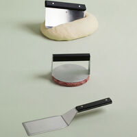Tool-It hamburgerpress 13,9 cm, svart