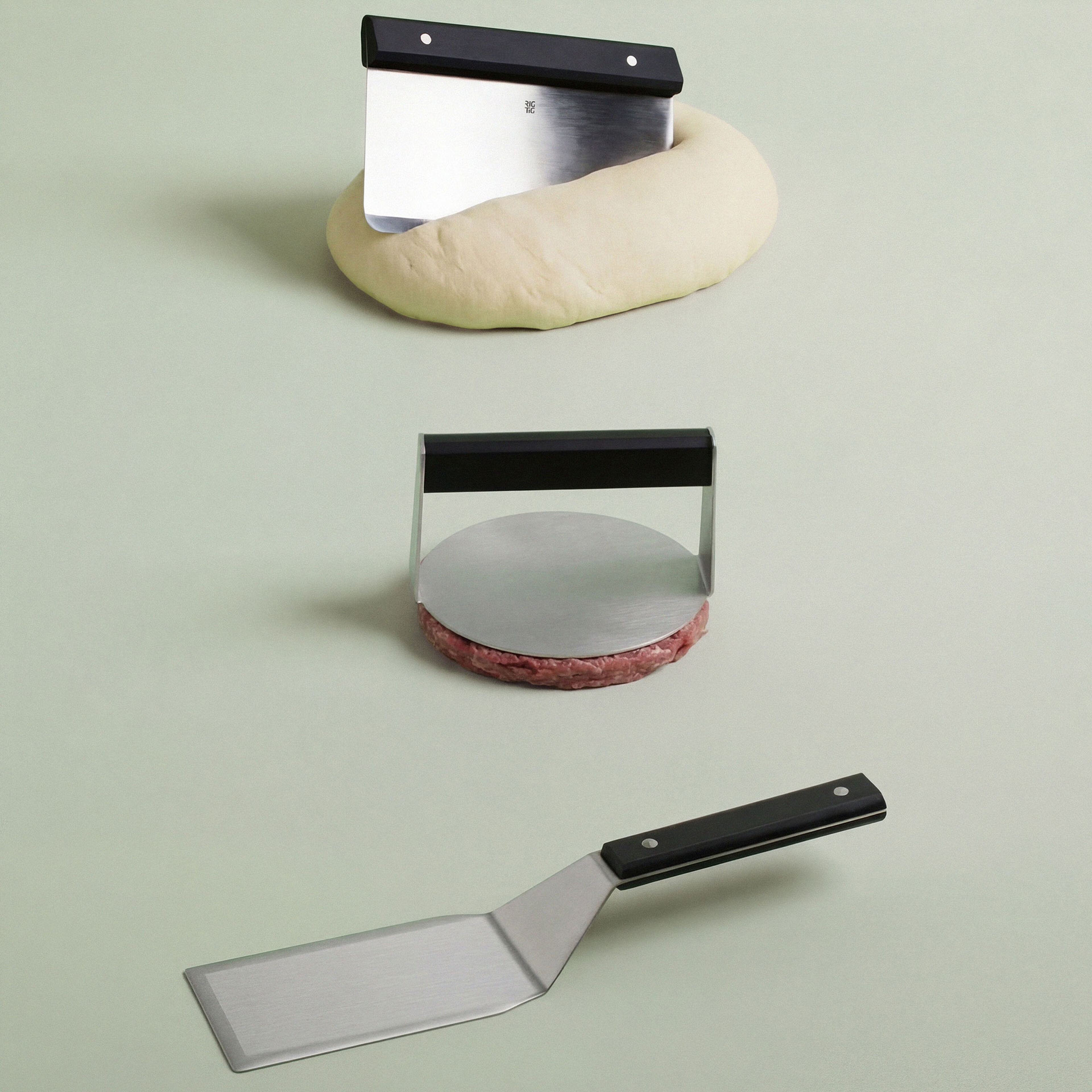 Tool-It stekspade 28,5 cm, svart