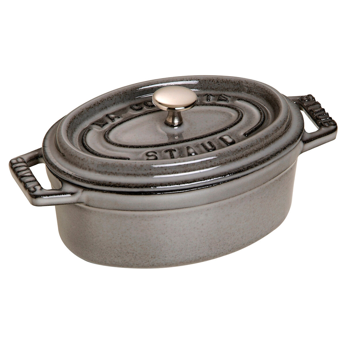La Cocotte minigryta 11 cm, grafitgrå