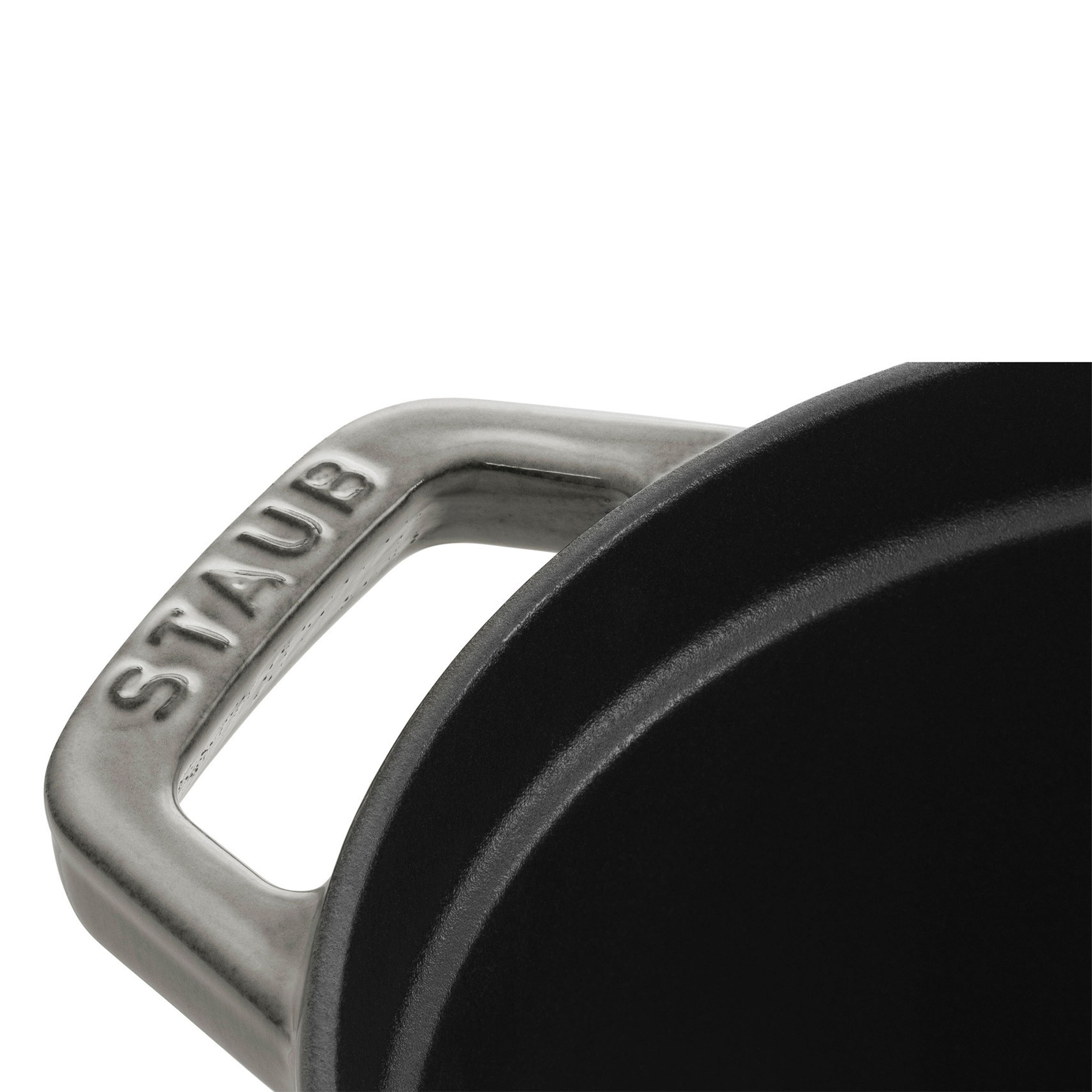 La Cocotte oval gjutjärnsgryta 23 cm / 2,35 liter, grafitgrå