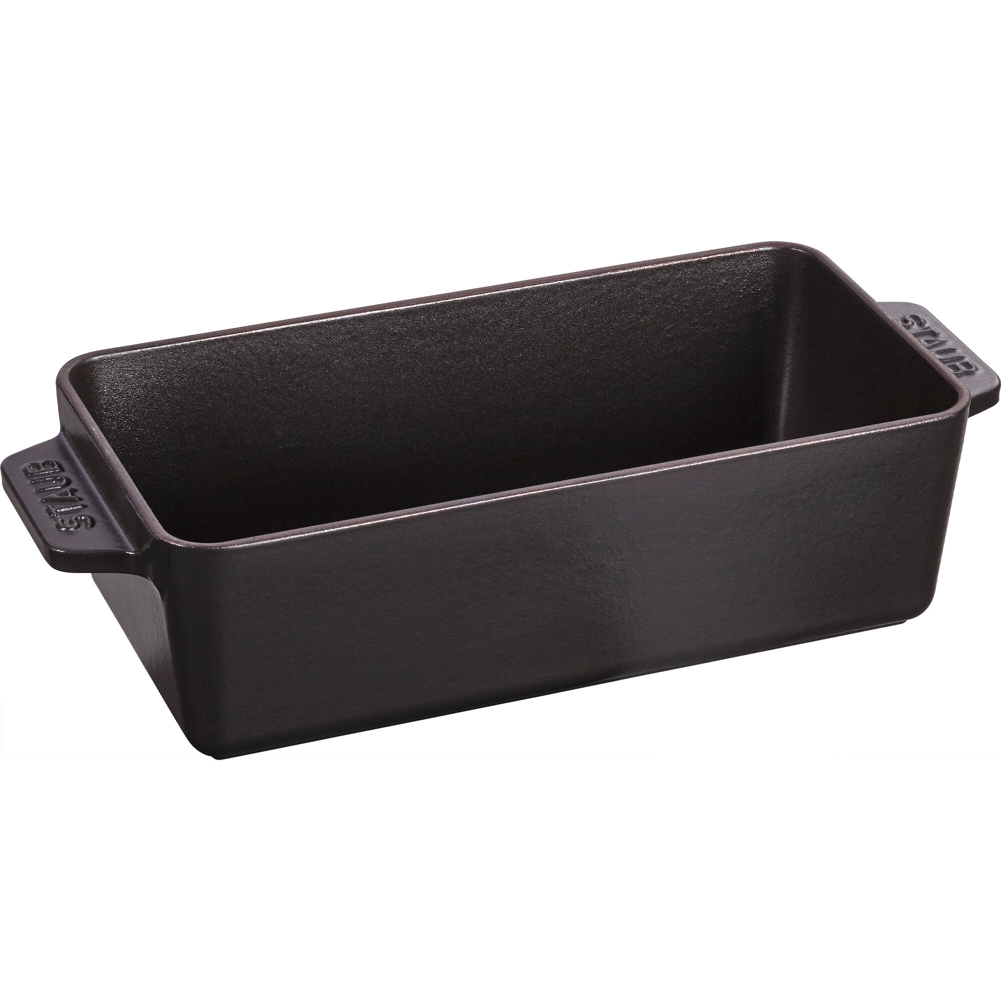 Staub Brödform i gjutjärn 23 x 12 cm, svart