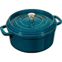 La Cocotte rund gjutjärnsgryta 28 cm / 6,7 liter, La Mer